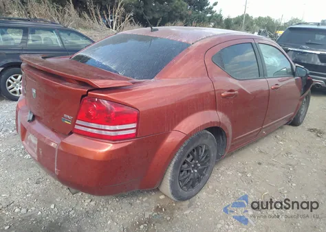 2008 Dodge Avenger Sxt from USA, damaged, VIN 1B3LC56R88N145889